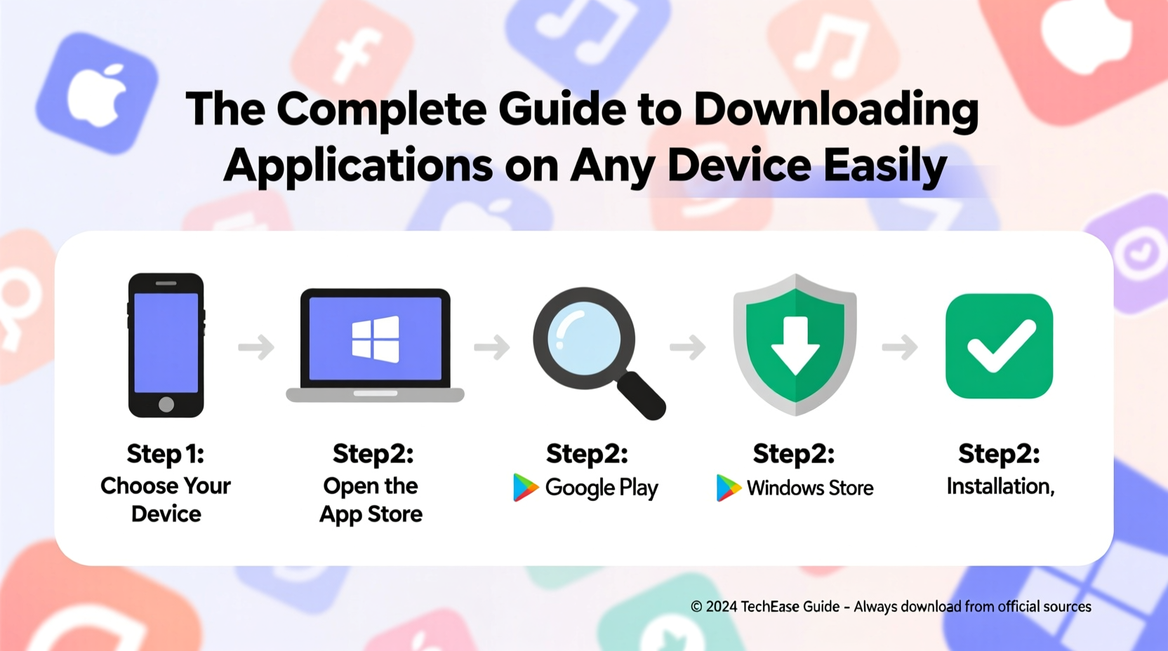the complete guide to downloading applications on any device easily