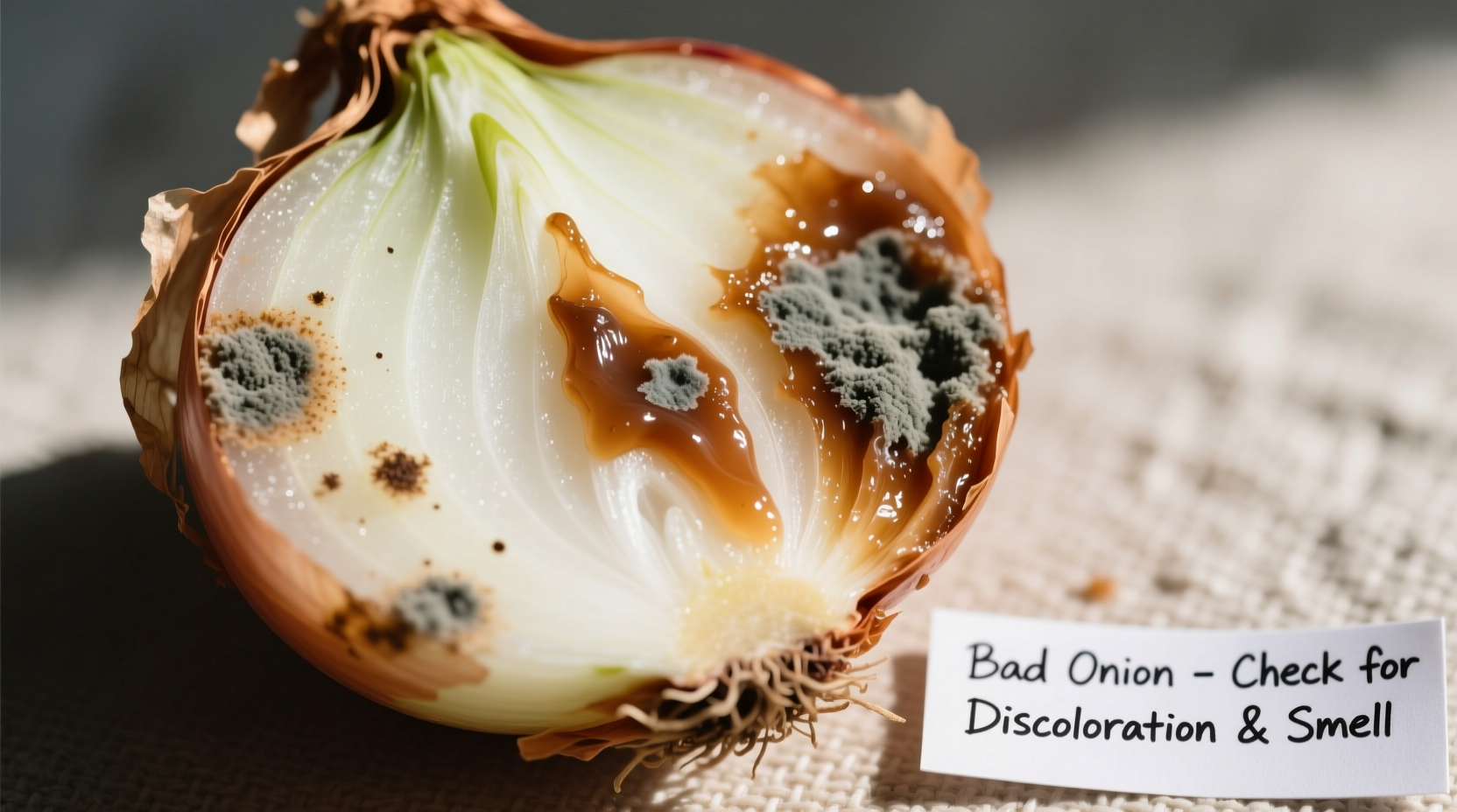 how to tell if an onion is bad