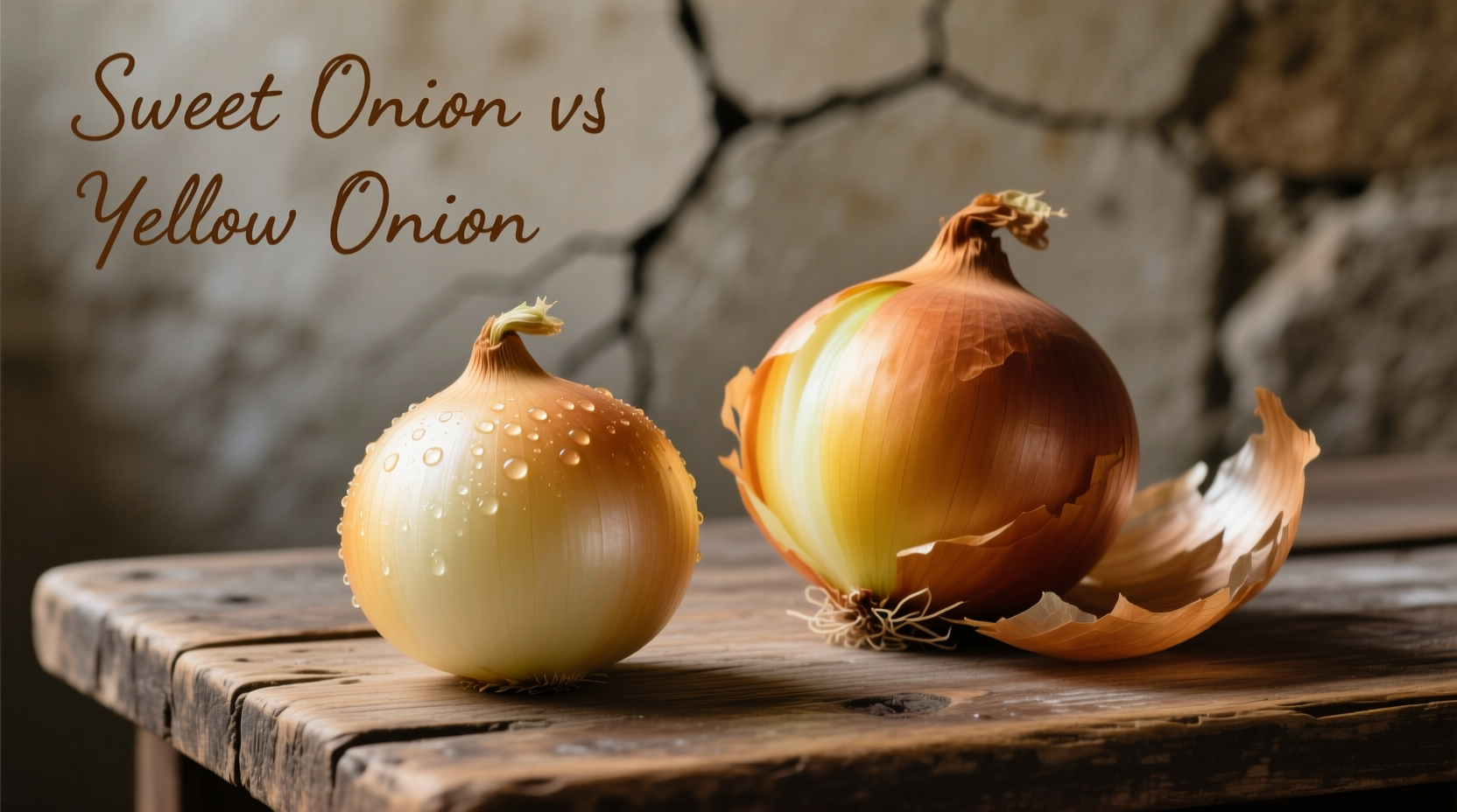 sweet onion vs yellow onion