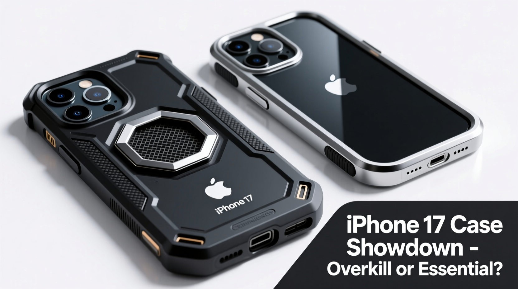 iphone 17 is a protective case overkill or is a bumper case not enough