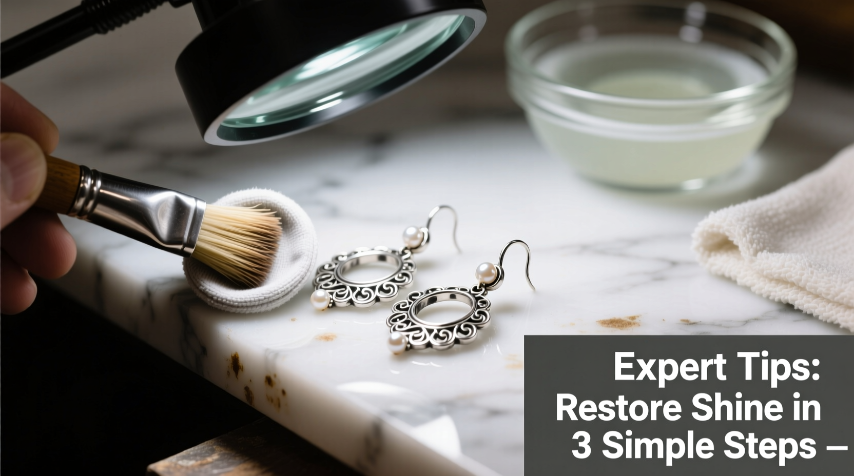 expert tips for polishing tarnished 925 sterling silver earrings to restore shine
