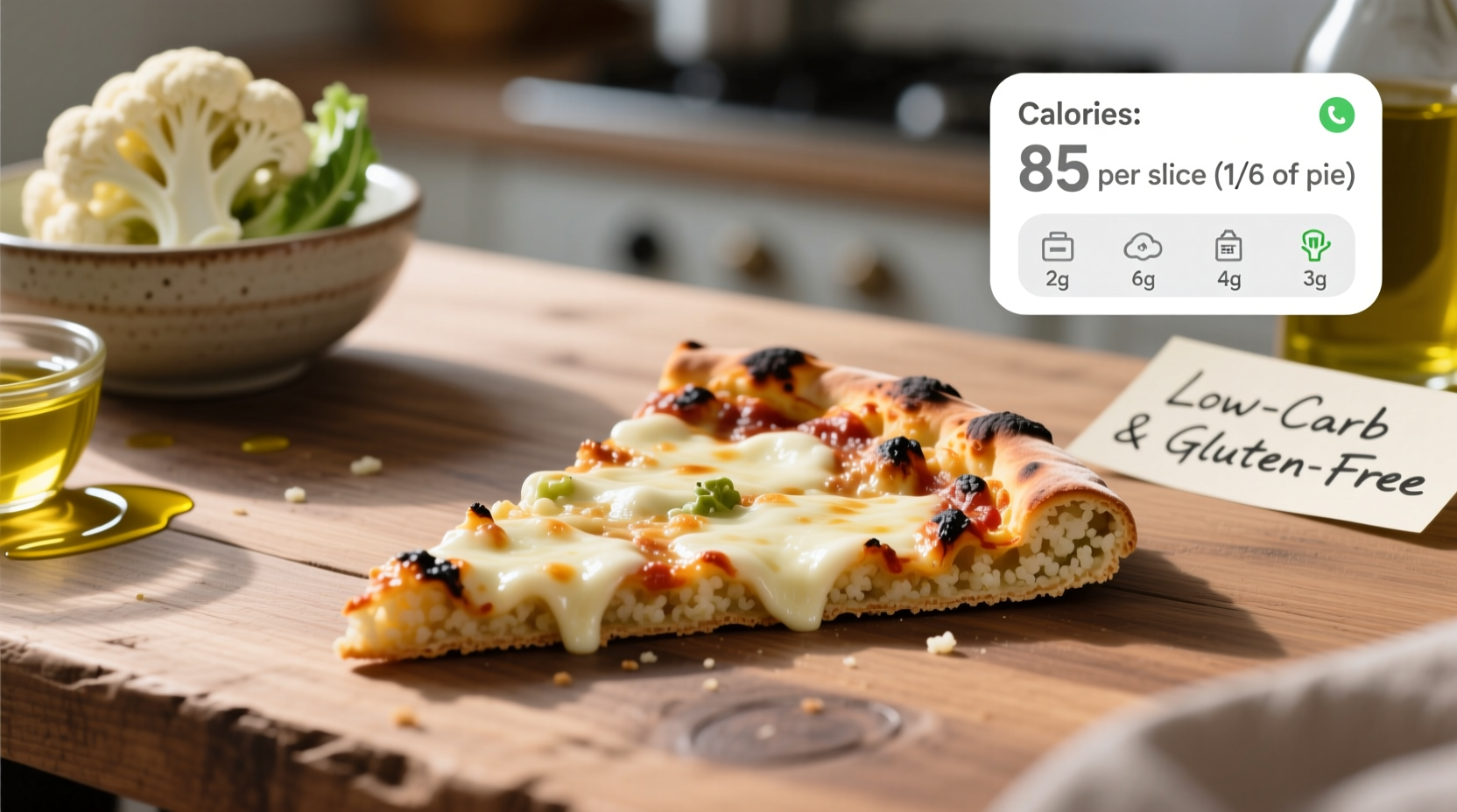 Cauliflower Pizza Crust Calories: Complete Nutrition Guide