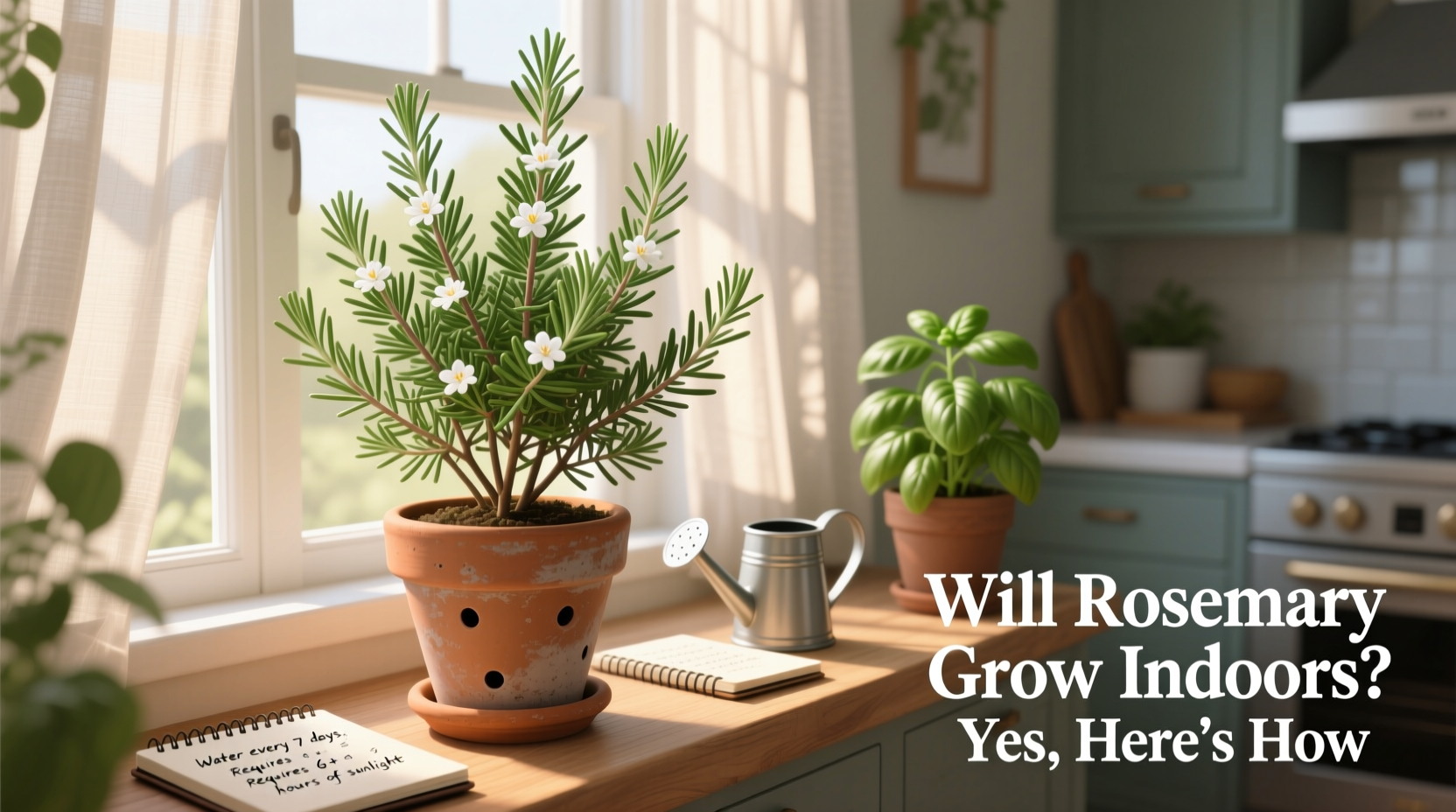 Will Rosemary Grow Indoors? Yes, Here's How
