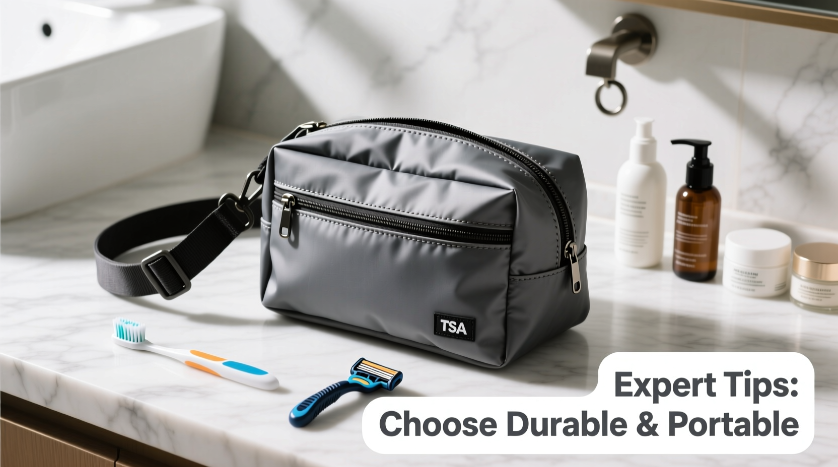 how to choose a durable and portable toiletry bag expert tips for travel ready convenience