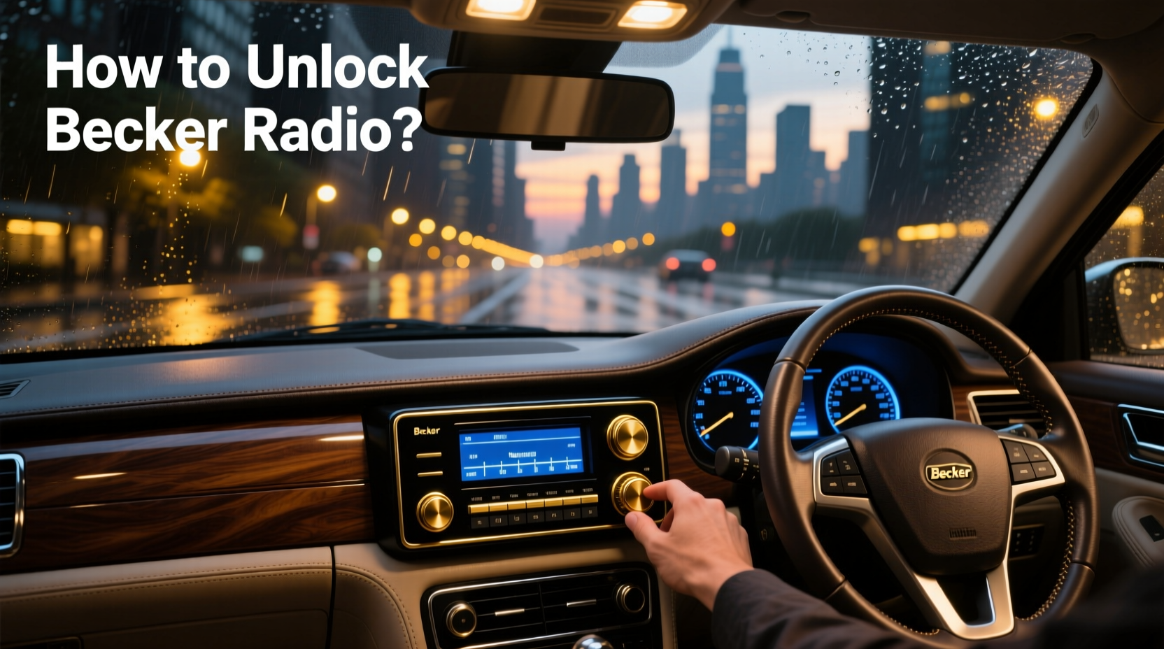 becker radio,How to unlock becker radio? buying guide