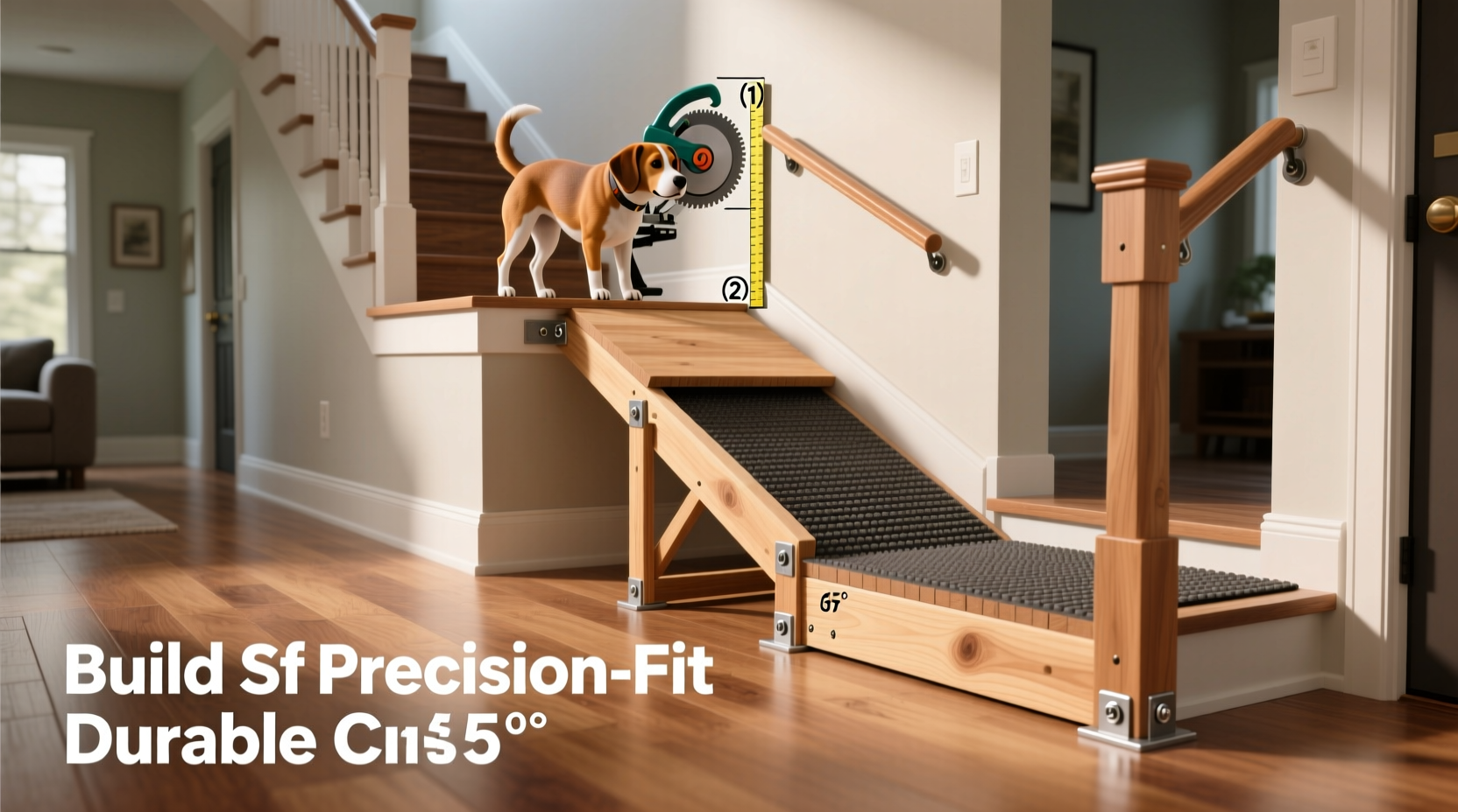 step by step guide to building a safe and durable dog ramp for your home