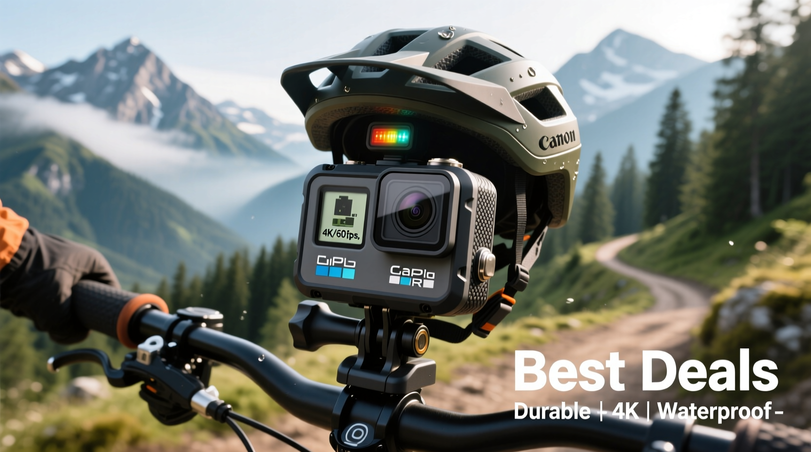 find the best deals on action cameras with durable features and sharp video