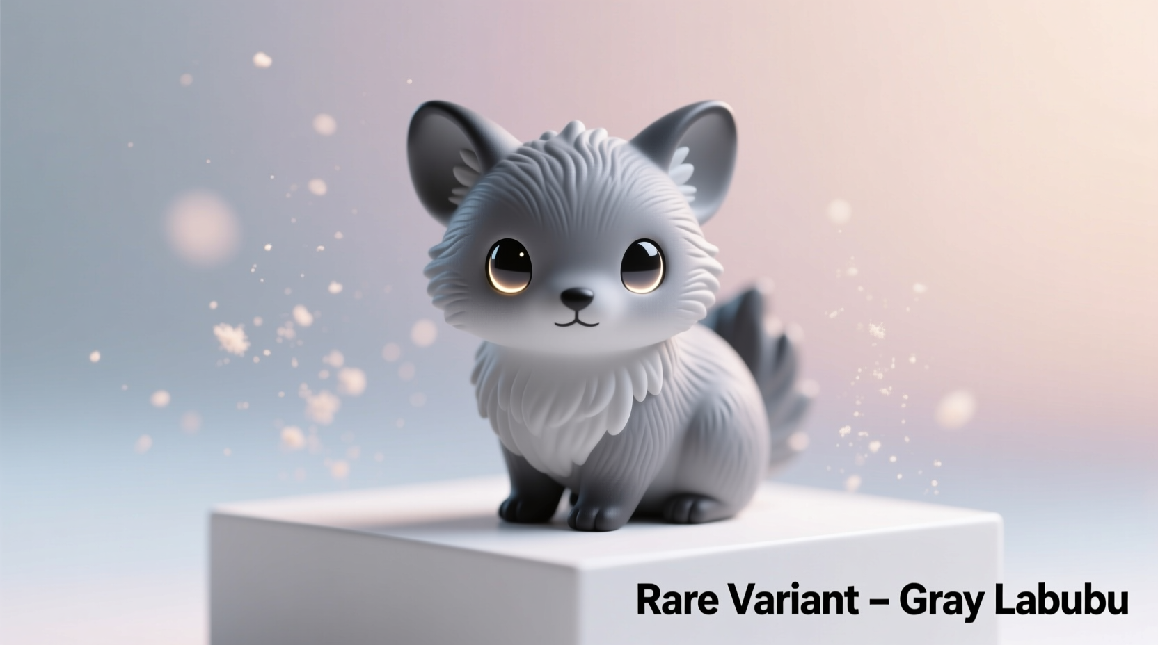 is the gray labubu rare
