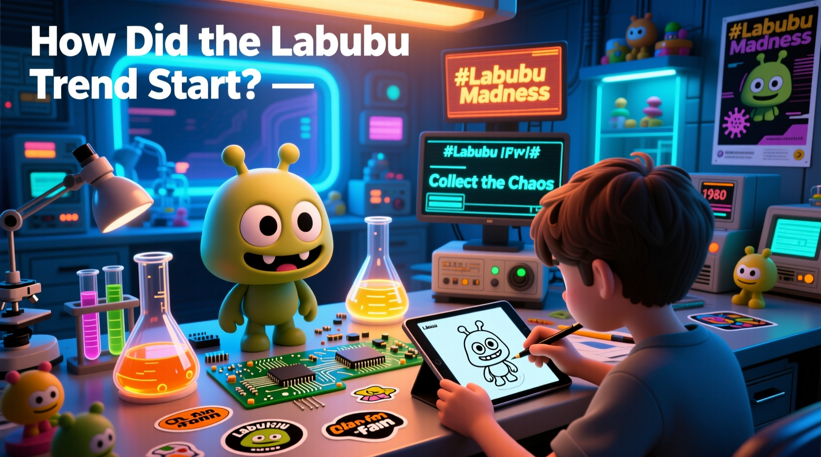 how did the labubu trend start