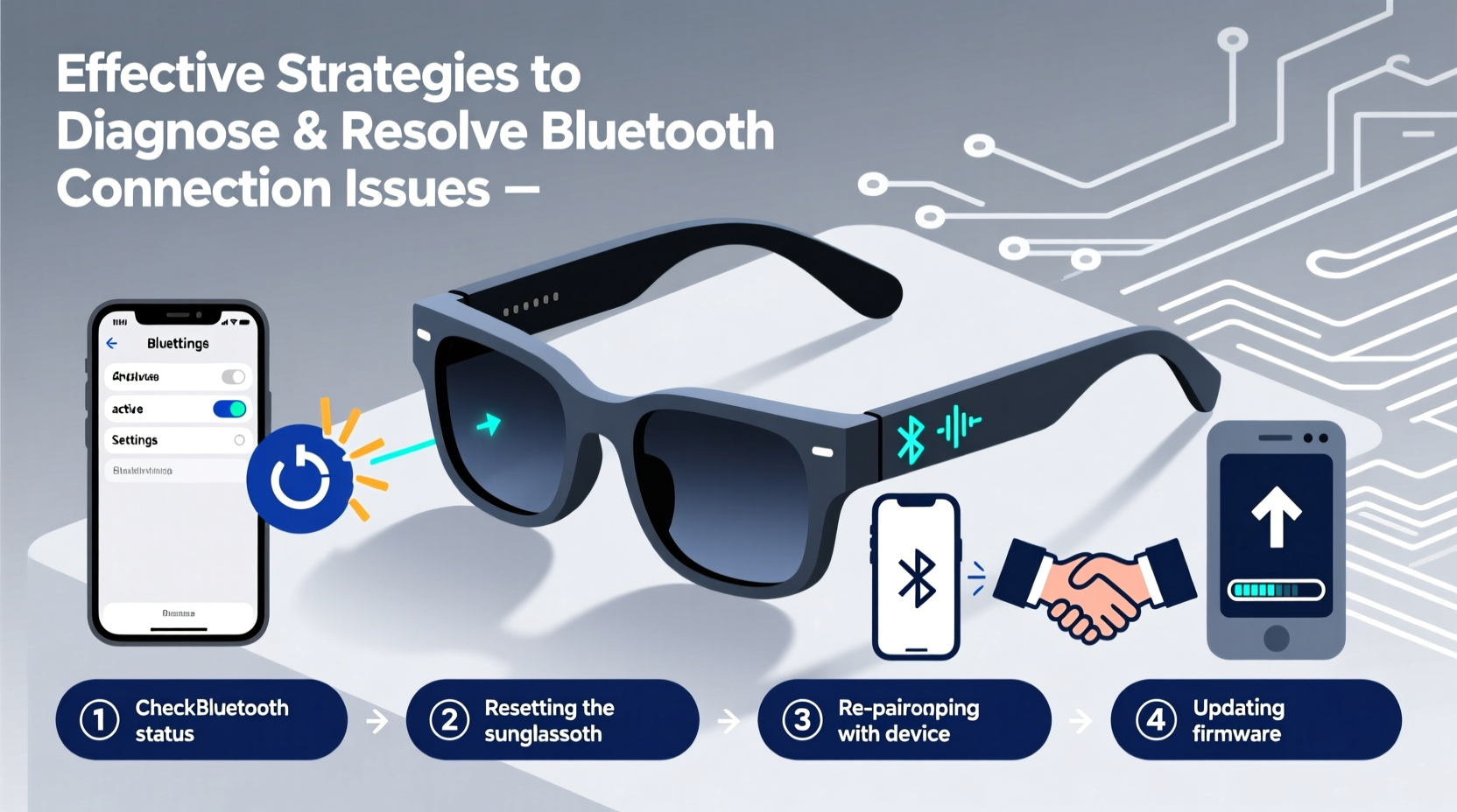 effective strategies to diagnose and resolve bluetooth connection issues with your sunglasses