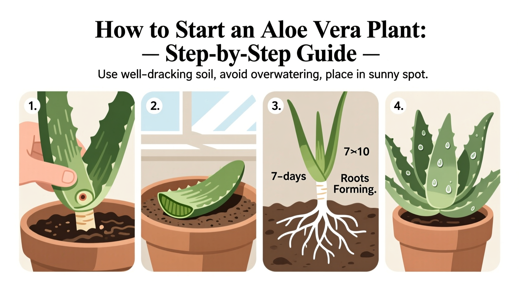 How to Start an Aloe Vera Plant: Step-by-Step Guide