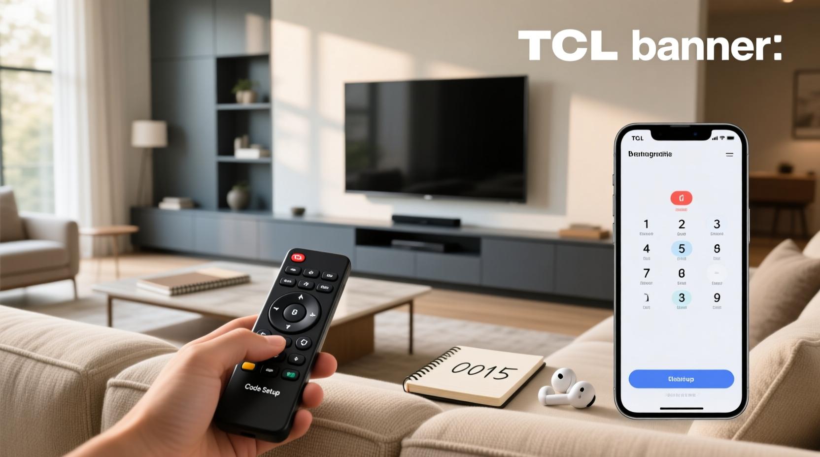 How to Program a Universal Remote to a TCL TV — Code Guide