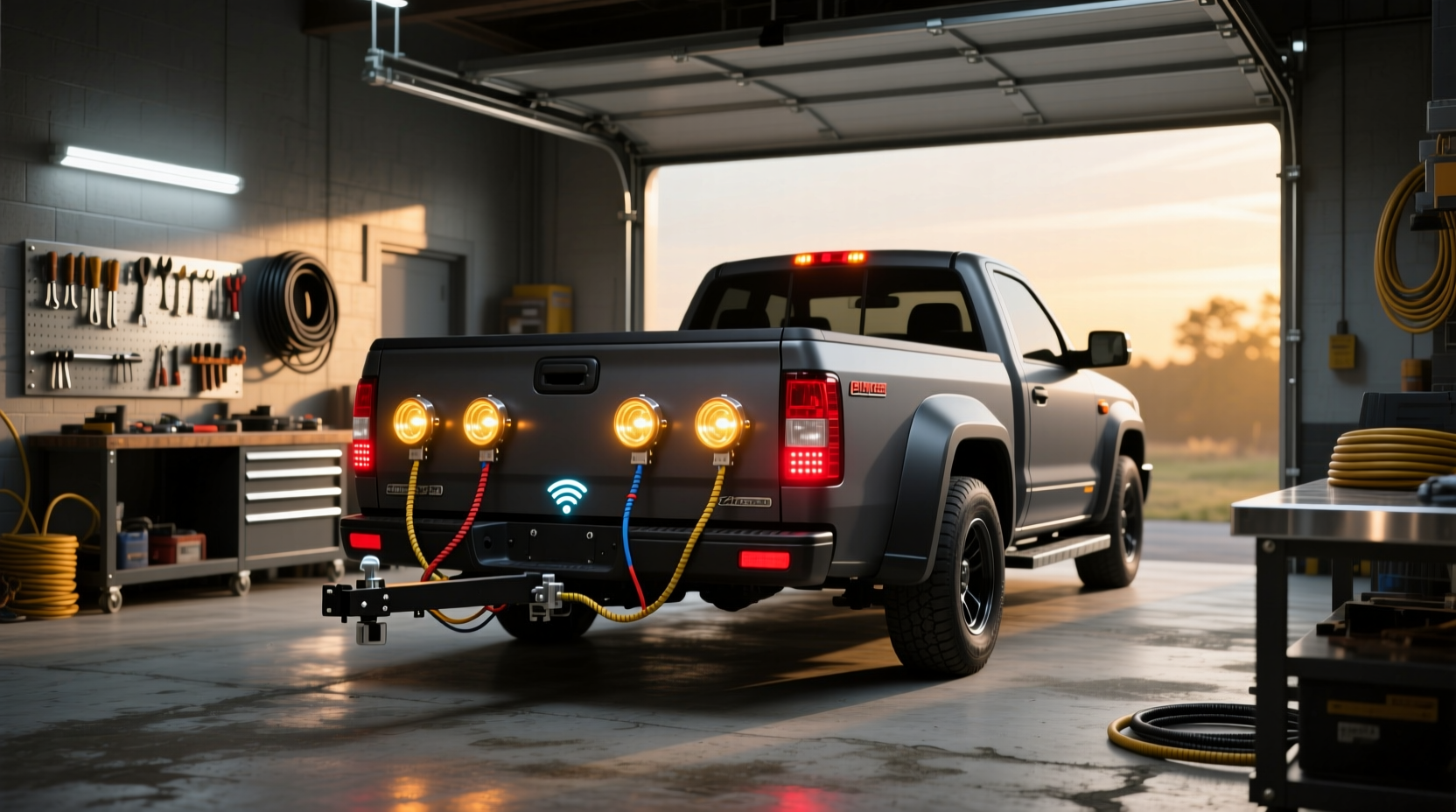 4 pin wireless trailer lights guide