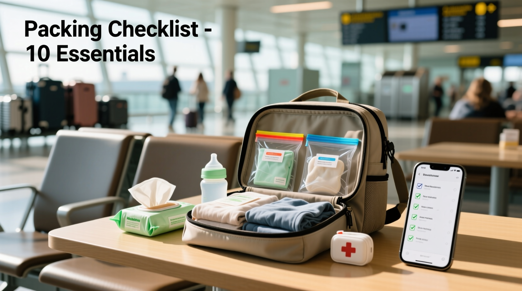 smart packing strategies for traveling with a lightweight diaper bag without sacrificing essentials