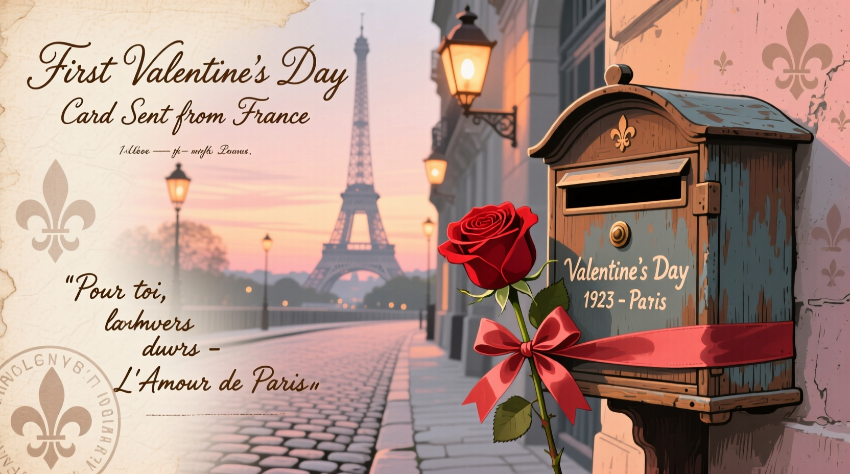 where was the first valentines day card sent from