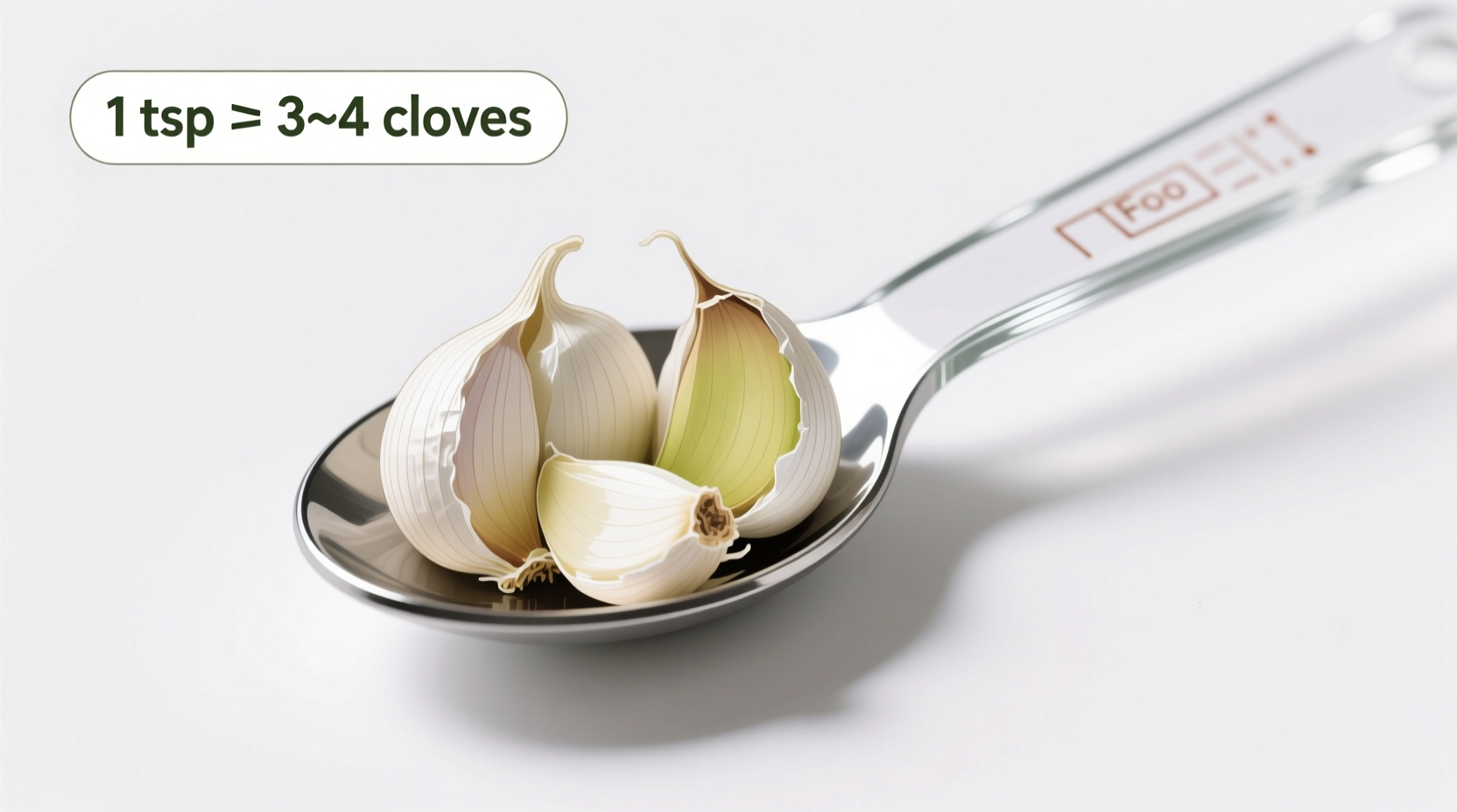 how many cloves of garlic are in a teaspoon