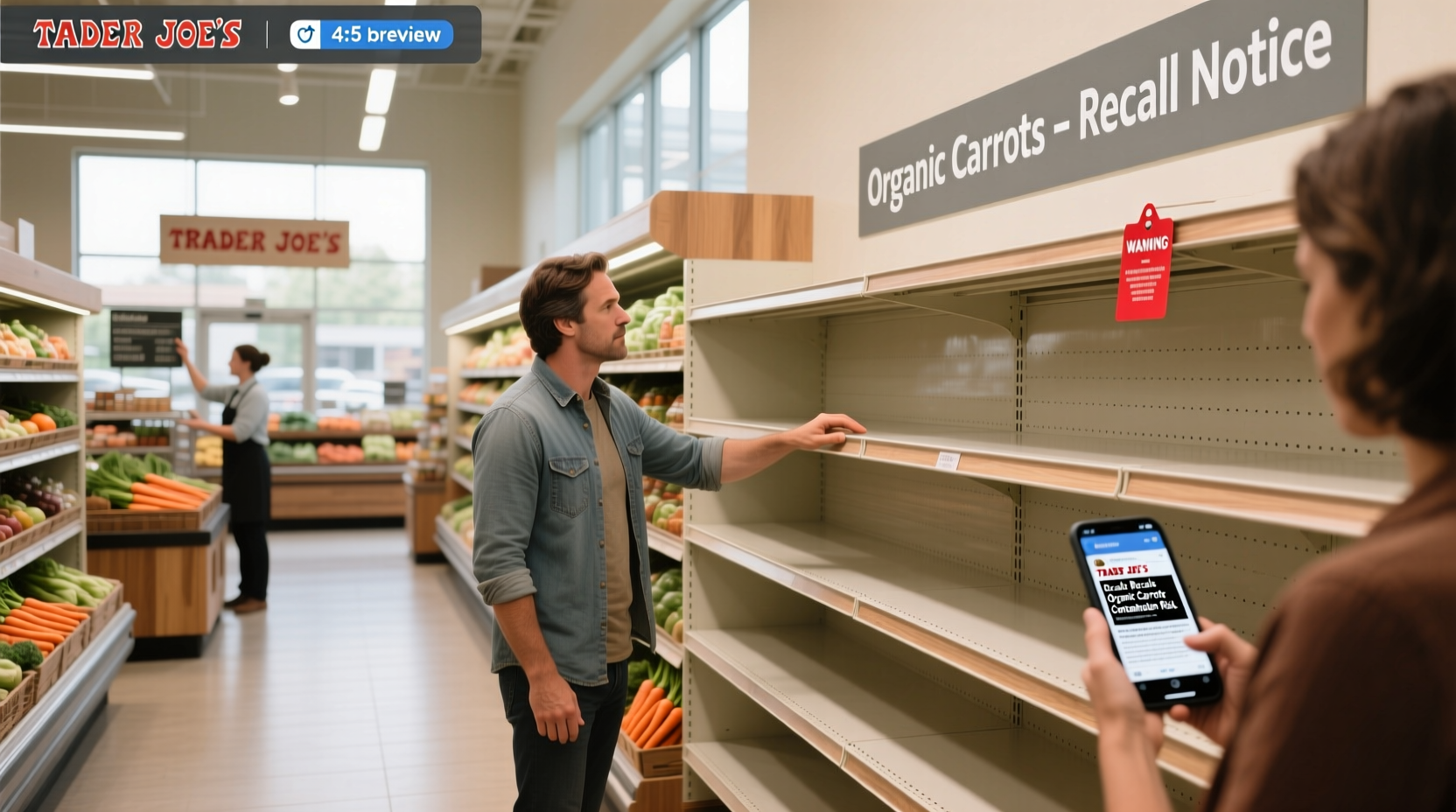 Trader Joe's Organic Carrots Recall Guide: How to Respond Safely