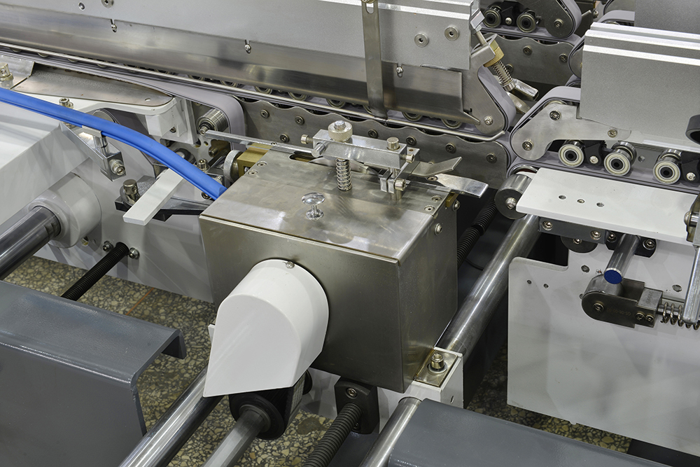 High Speed 4 Corner Folder Gluer Machine 400m/Min 800mm Blank Width