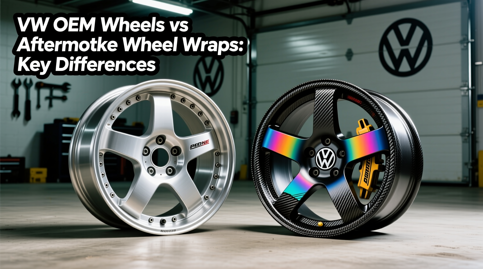 vw wheel vs aftermarket wrap