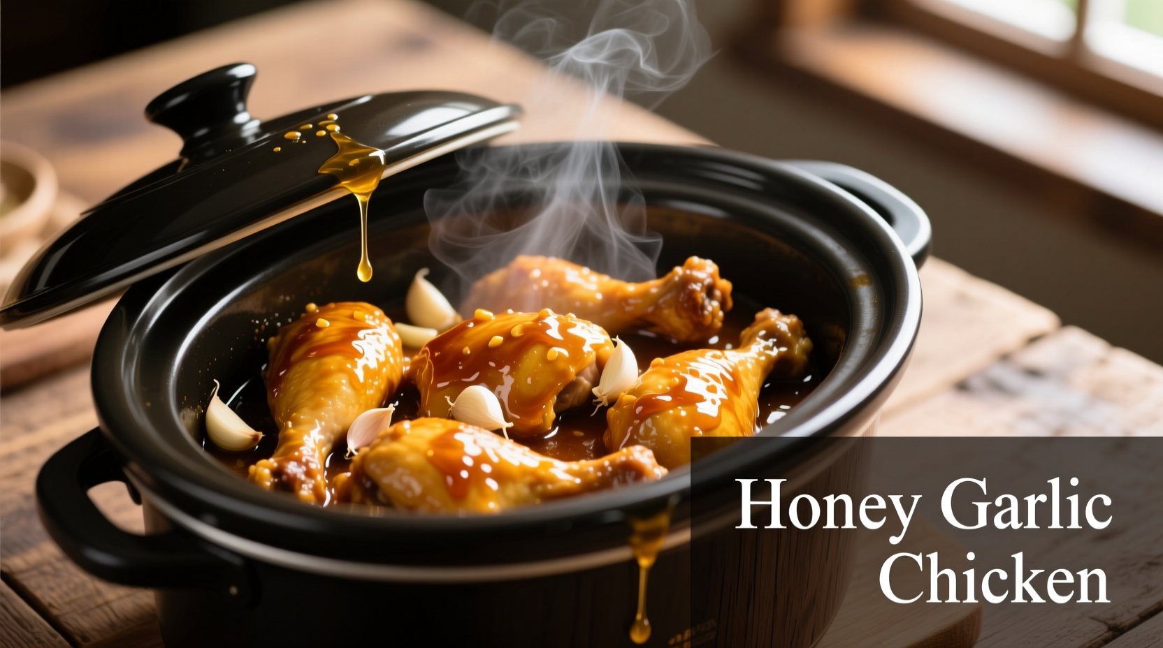 crock pot honey garlic chicken
