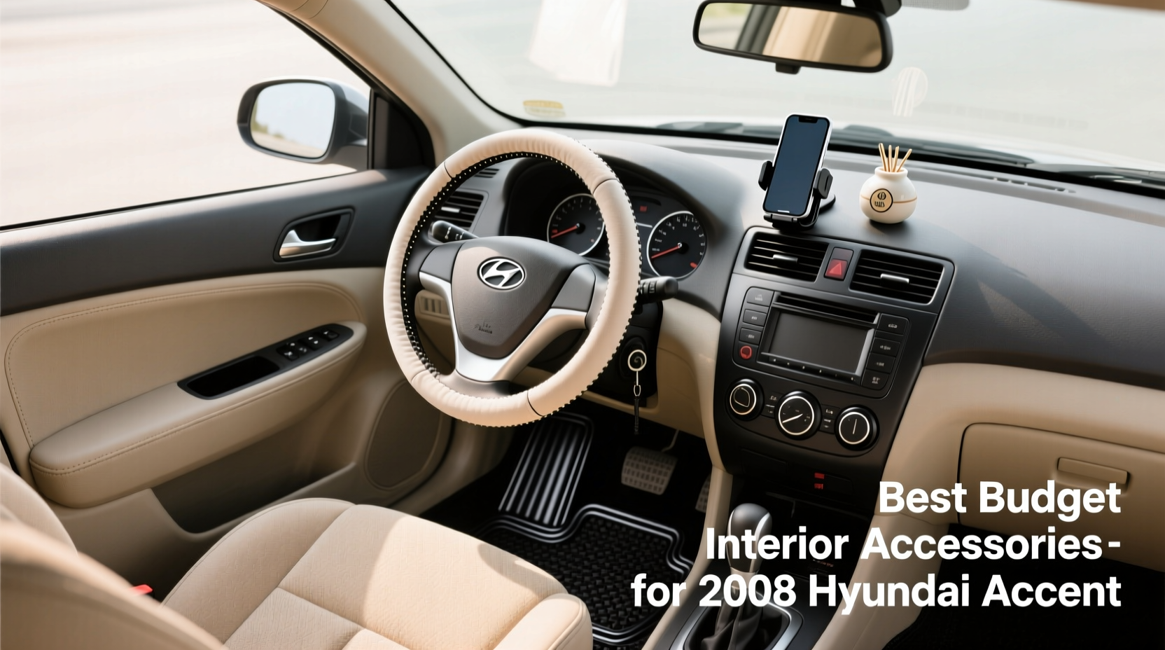 accent 2008 budget interior accessories