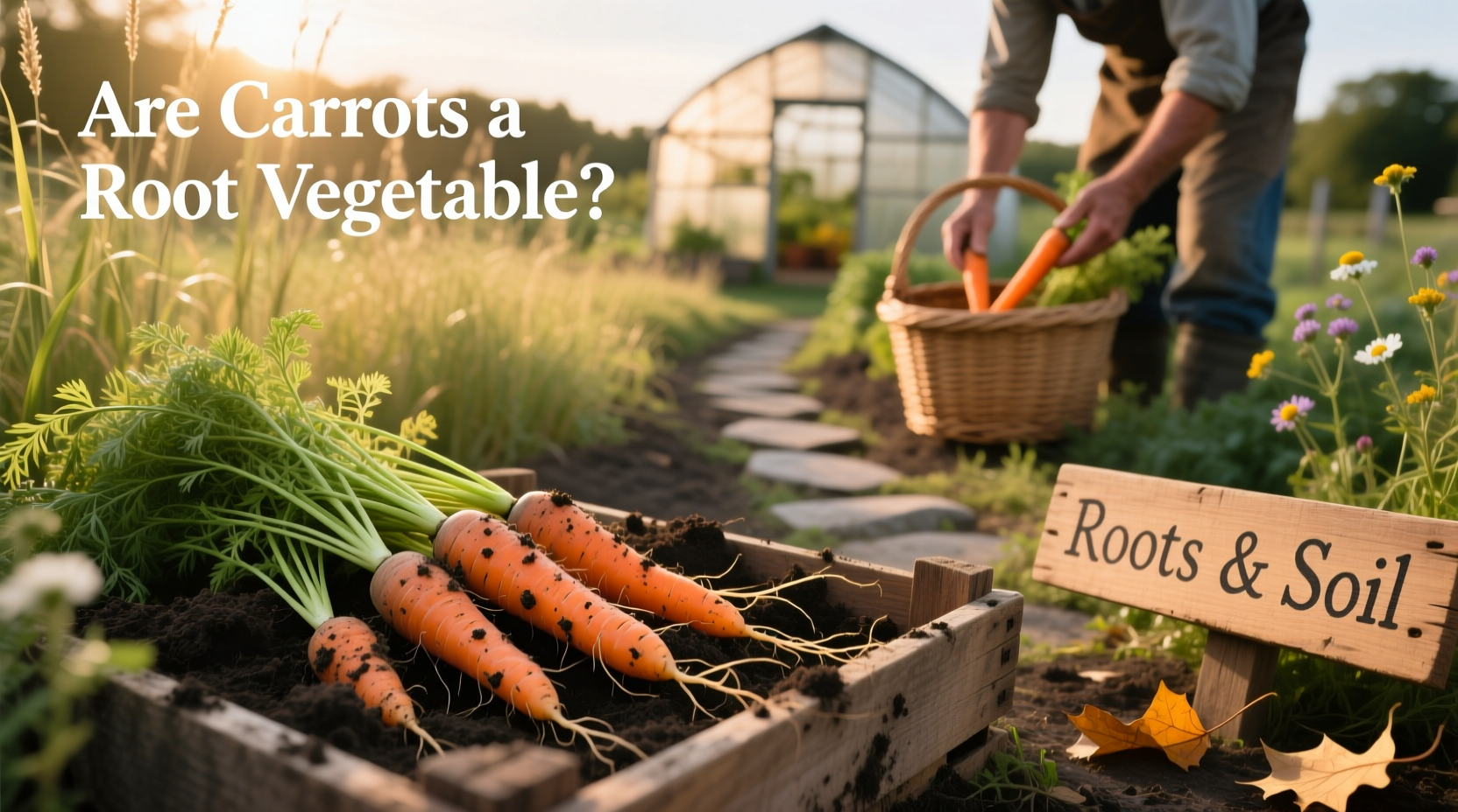 are carrots root vegetables 