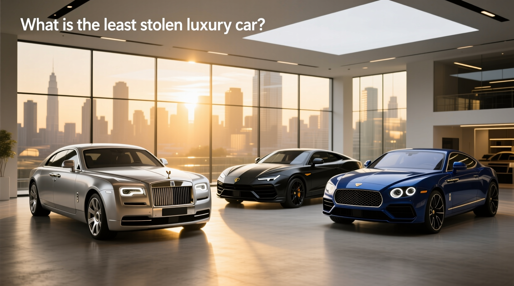 What to Look for in a Least Stolen Luxury Car: A Practical Guide