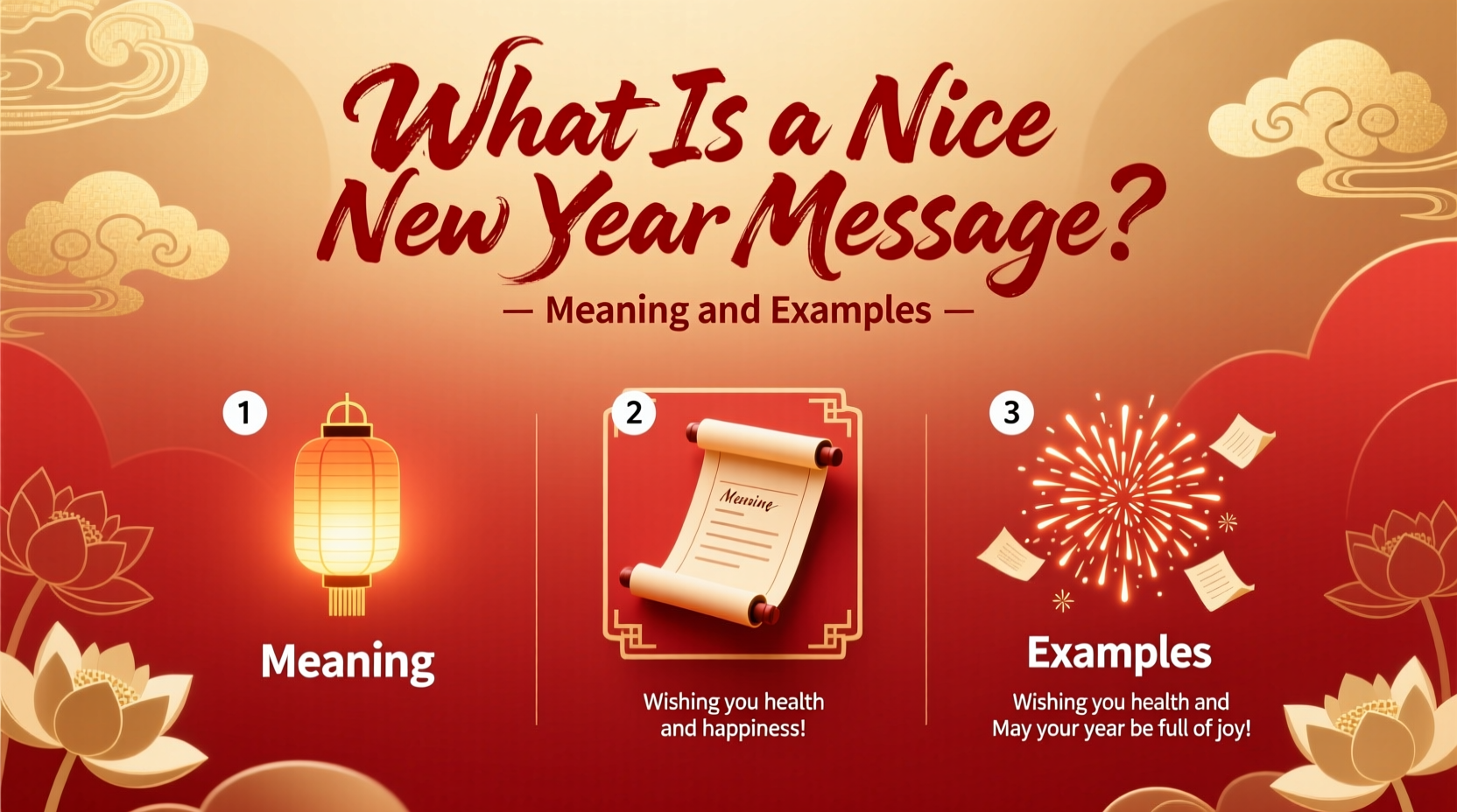 what is a nice new year message