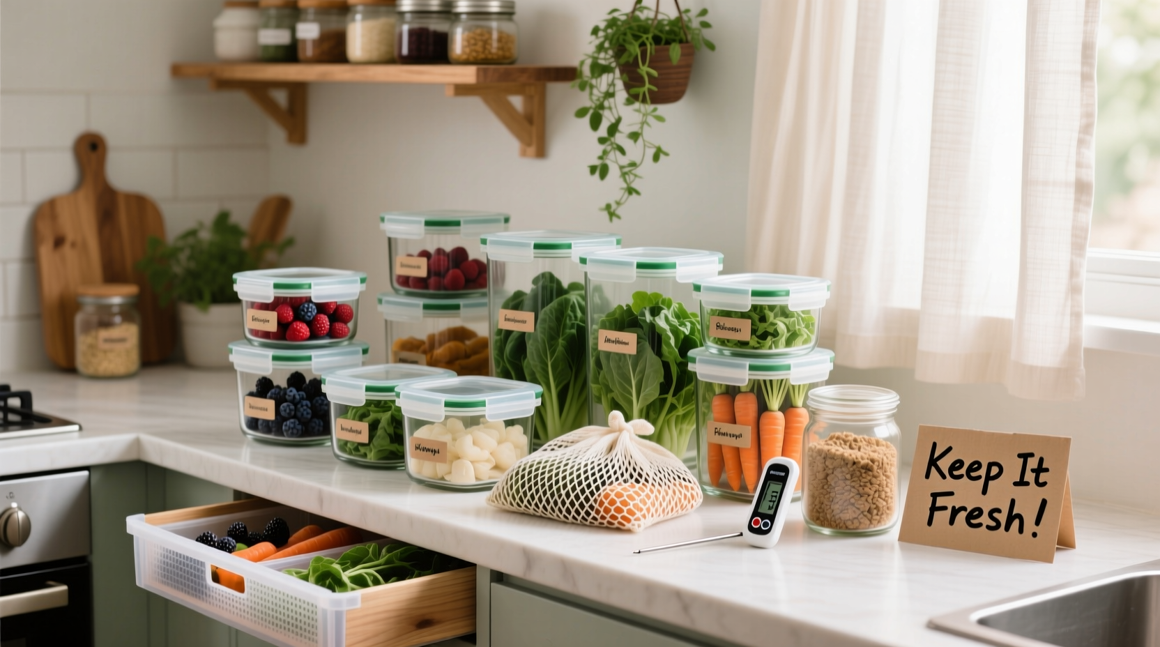 essential guide to storing food safely and extending freshness at home