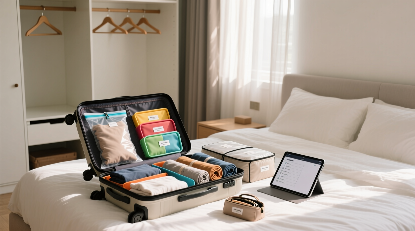 smart packing strategies for a weekend getaway maximize space and stay organized
