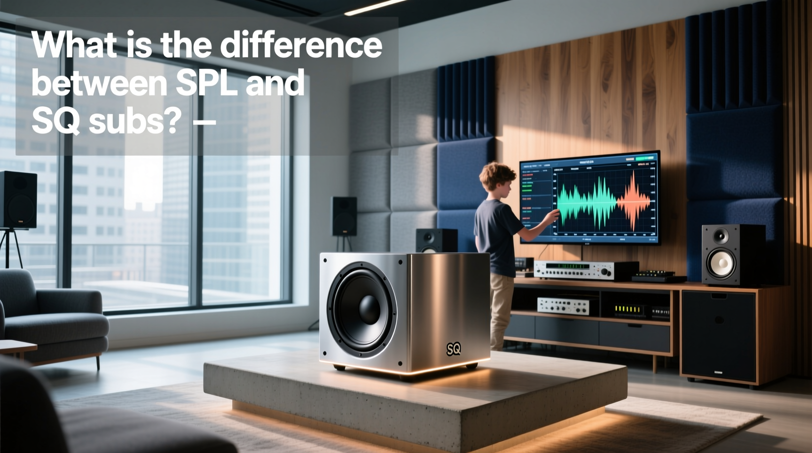 How to Choose SQ Subwoofer, What Is the Difference Between SPL and SQ Subs?