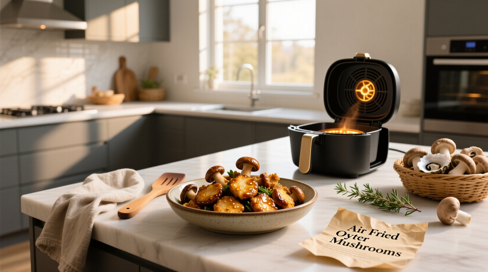 air fried oyster mushrooms guide