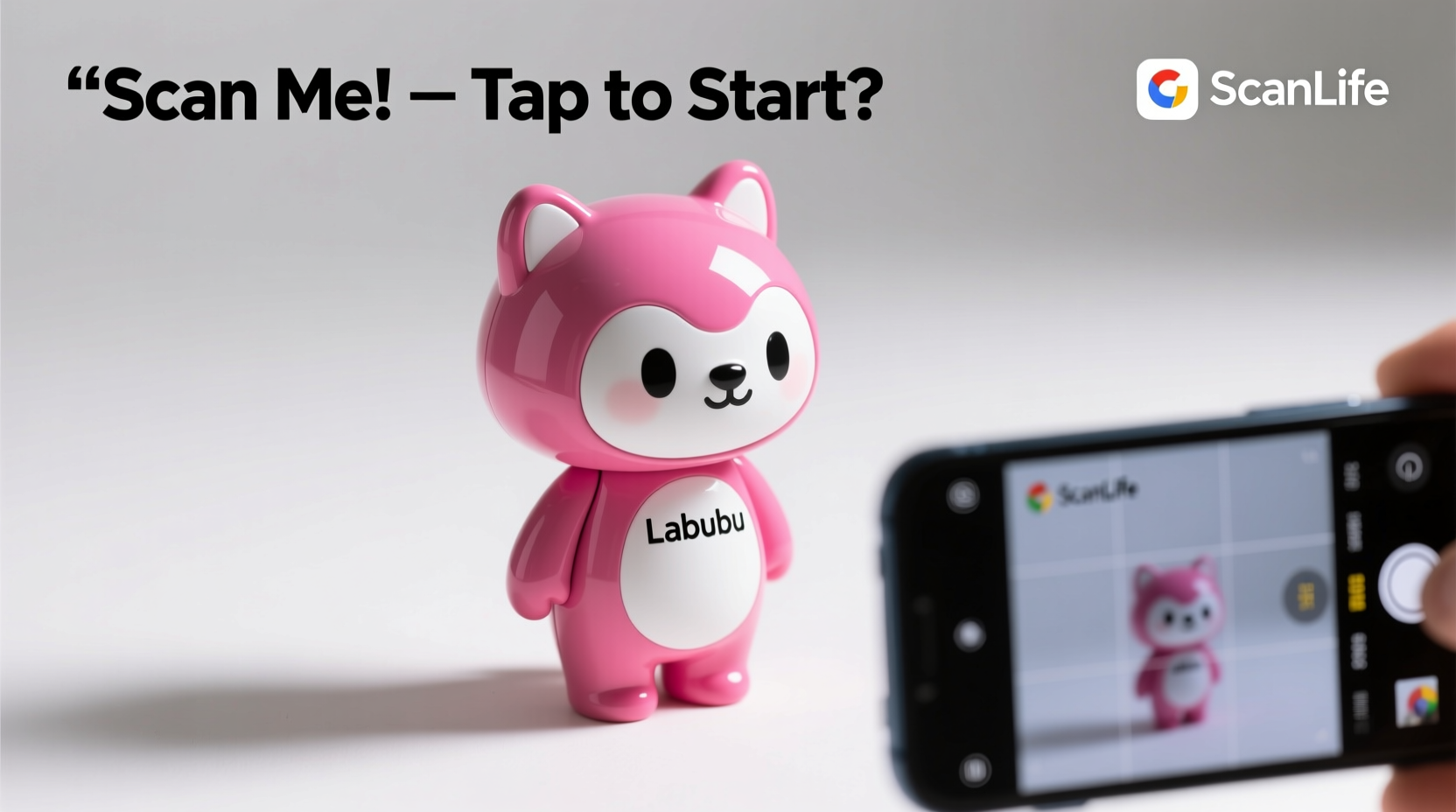 how do i scan my labubu