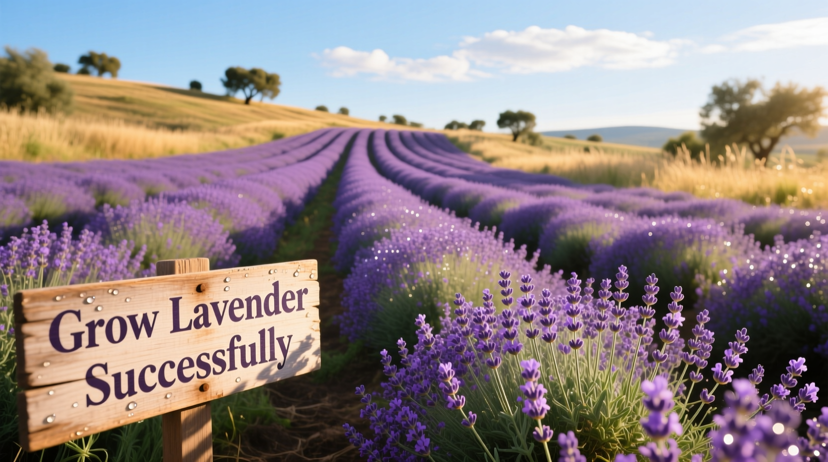 How to Grow a Field of Lavender Successfully