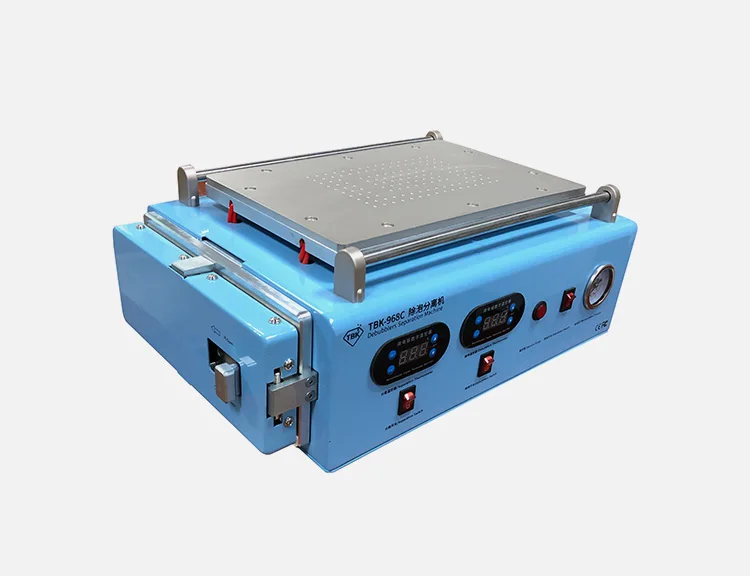 LCD 2 in 1 TBK 968C LCD Screen Separator 12 inch heating separate with autoclave OCA debubble screen separating machine