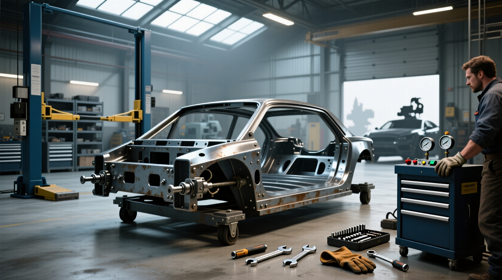 10 ton hydraulic body frame repair kit guide