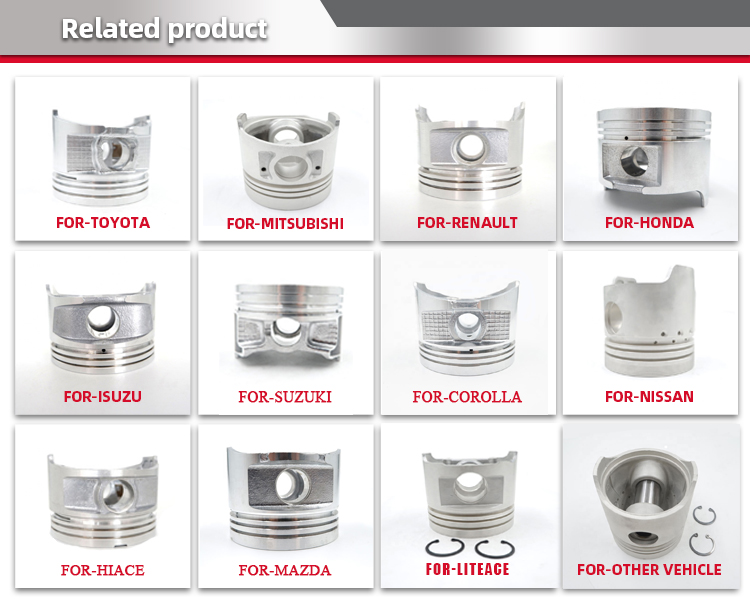 Piston 368 12111-78400 for Daewoo Suzuki - Competitive Price