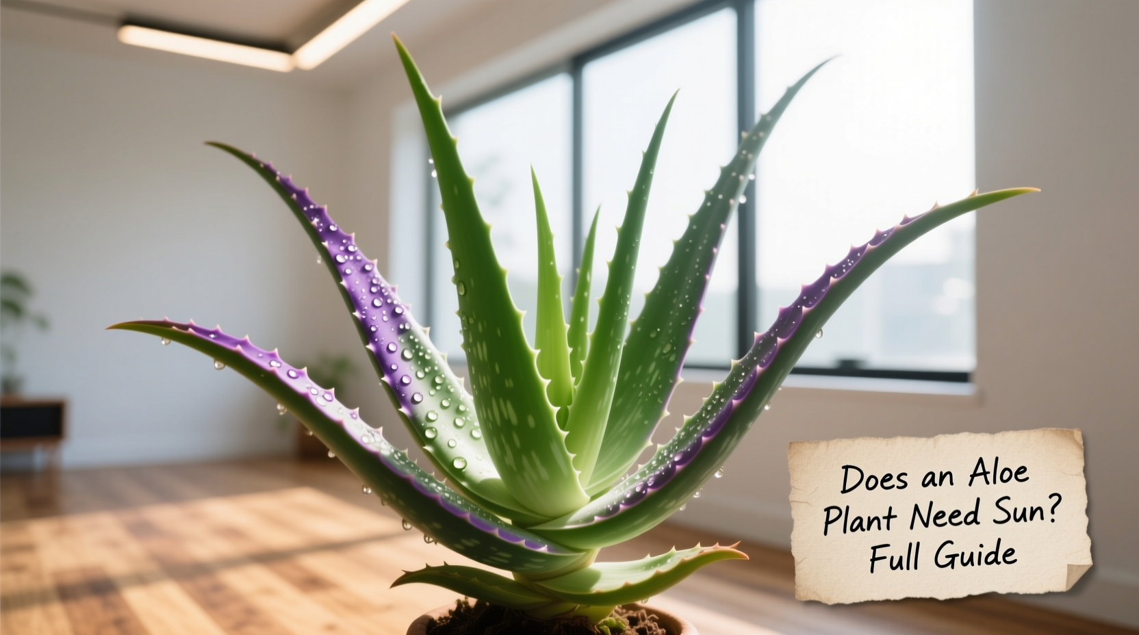 does an aloe plant need sun