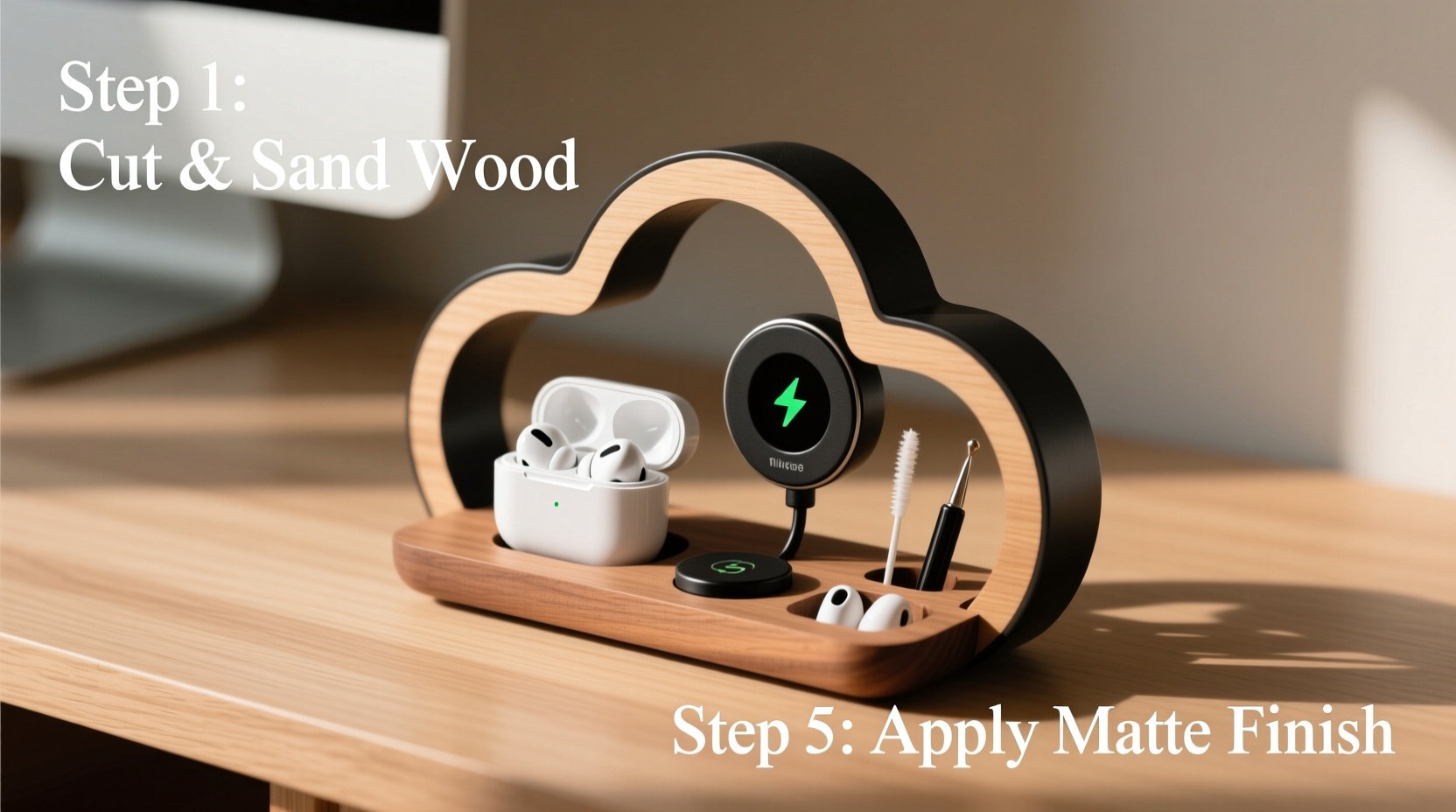 creative diy accessory holders for wireless earbuds step by step guide to stylish organization