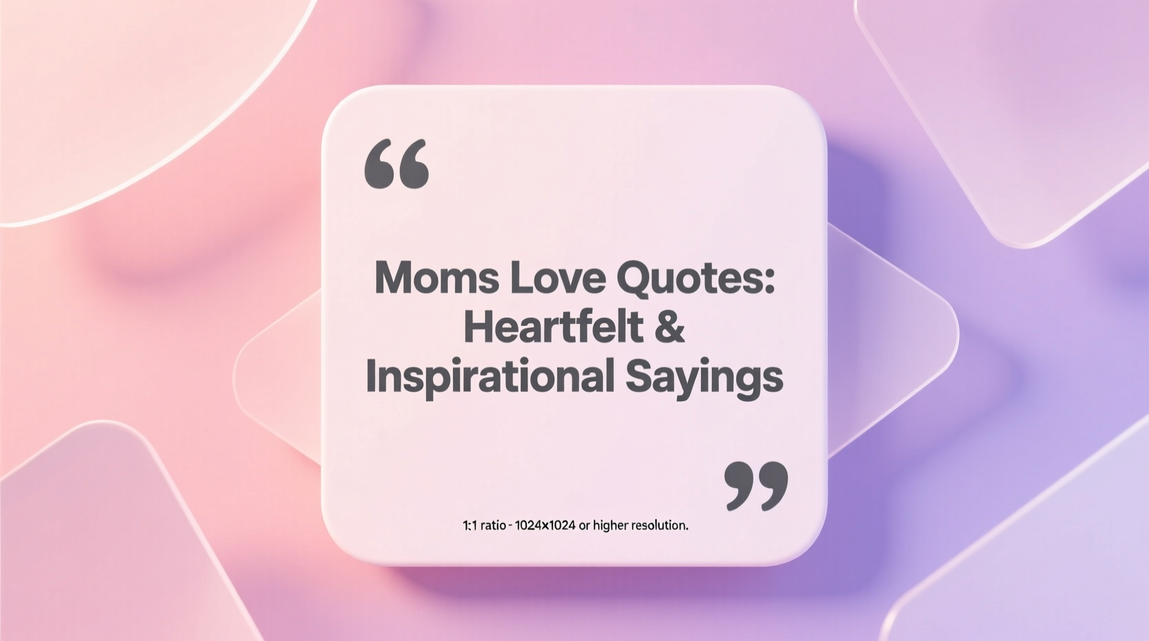 moms love quotes