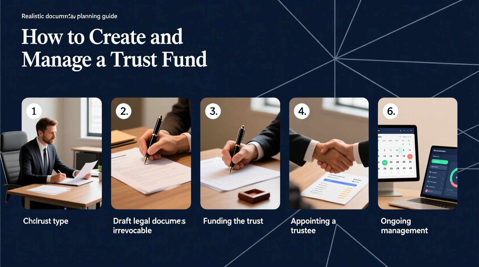 how to create and manage a trust fund a practical step by step guide