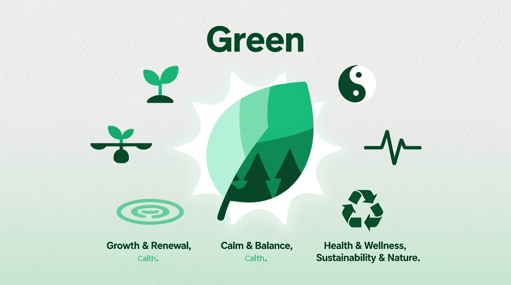 why green understanding color meaning psychology symbolism