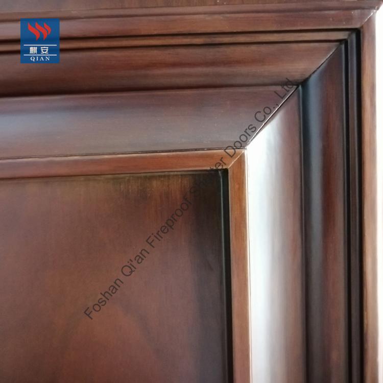 Supplier wooden security armored pvc hard wood door panel turkish doors