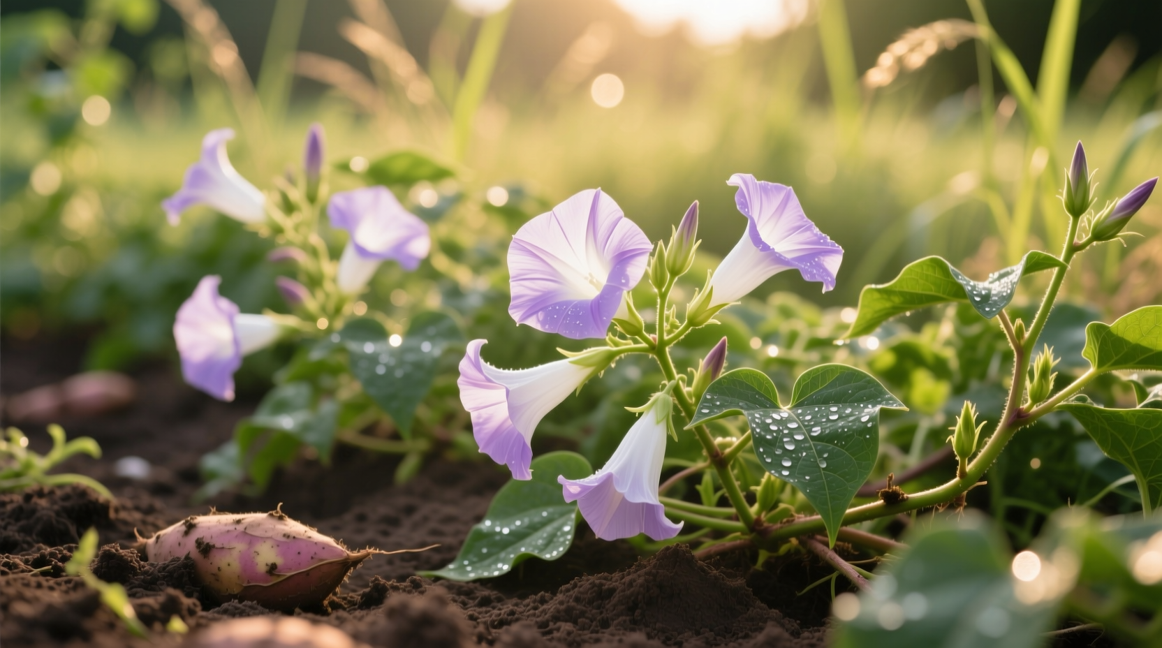 Sweet Potato Plants Flowering: Normal Growth Explained