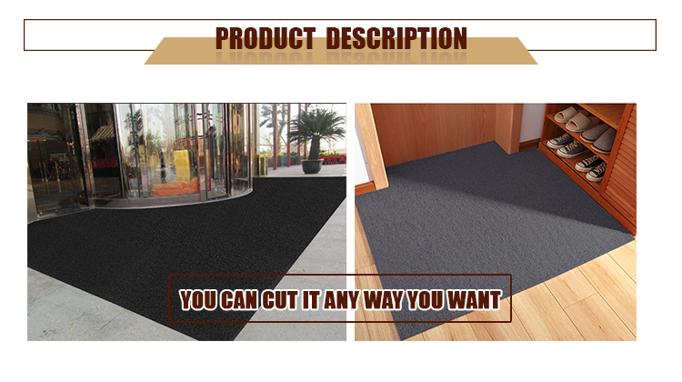 Hot sale new design costom size pvc AA quality large outdoor coil roll mat(图3)