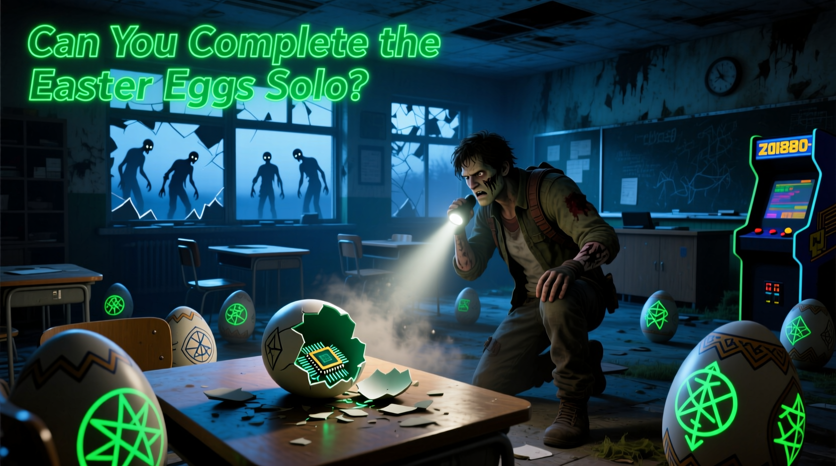can you do the easter eggs solo on zombie chronicles
