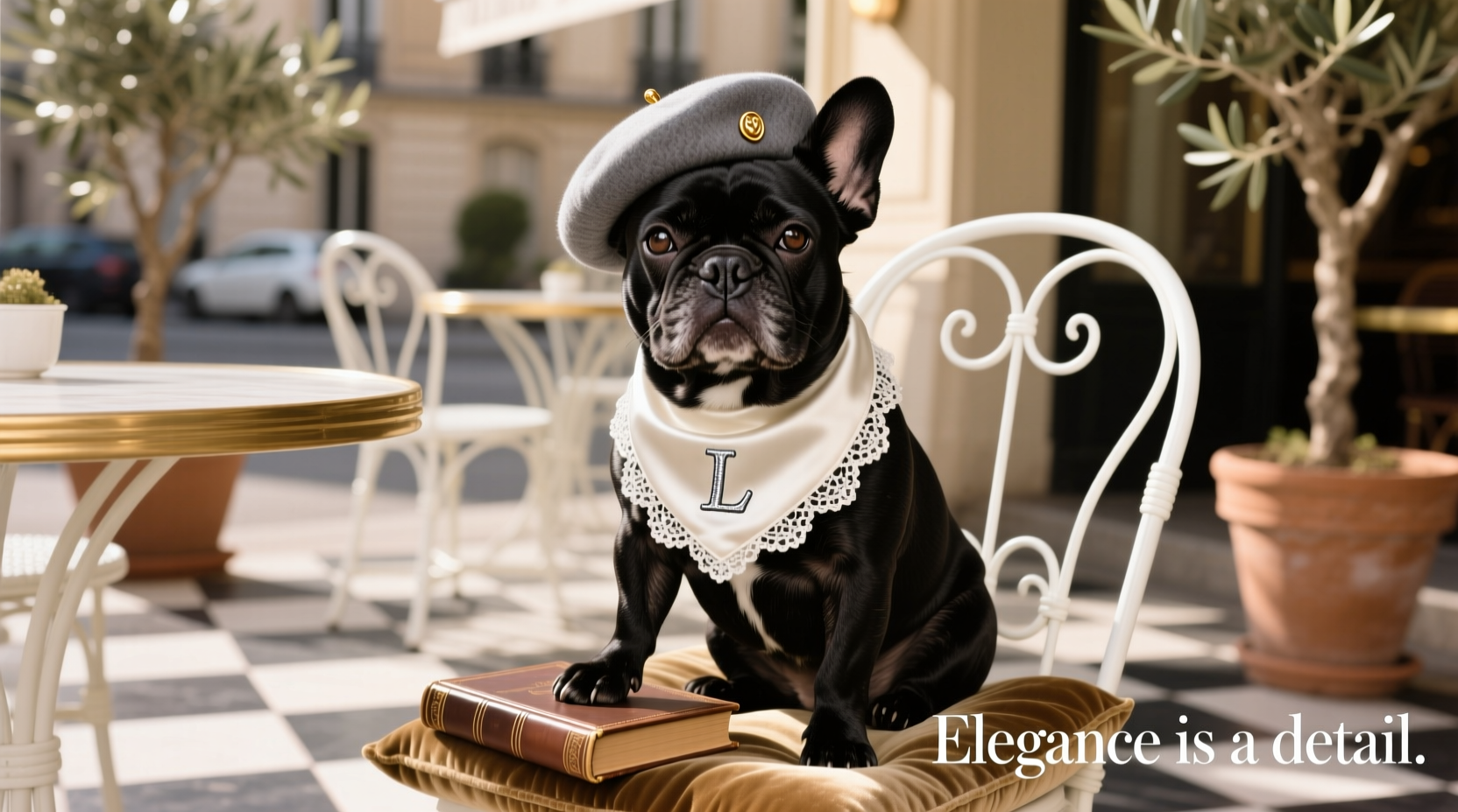 chic pet fashion how to elegantly style your pet with a luxury beret and bib