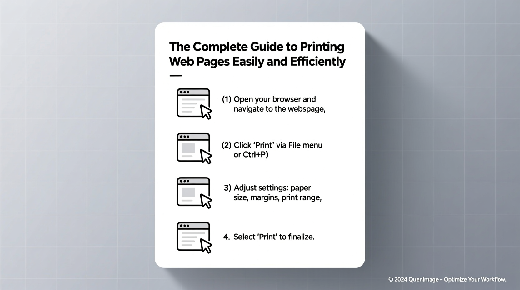 the complete guide to printing web pages easily and efficiently