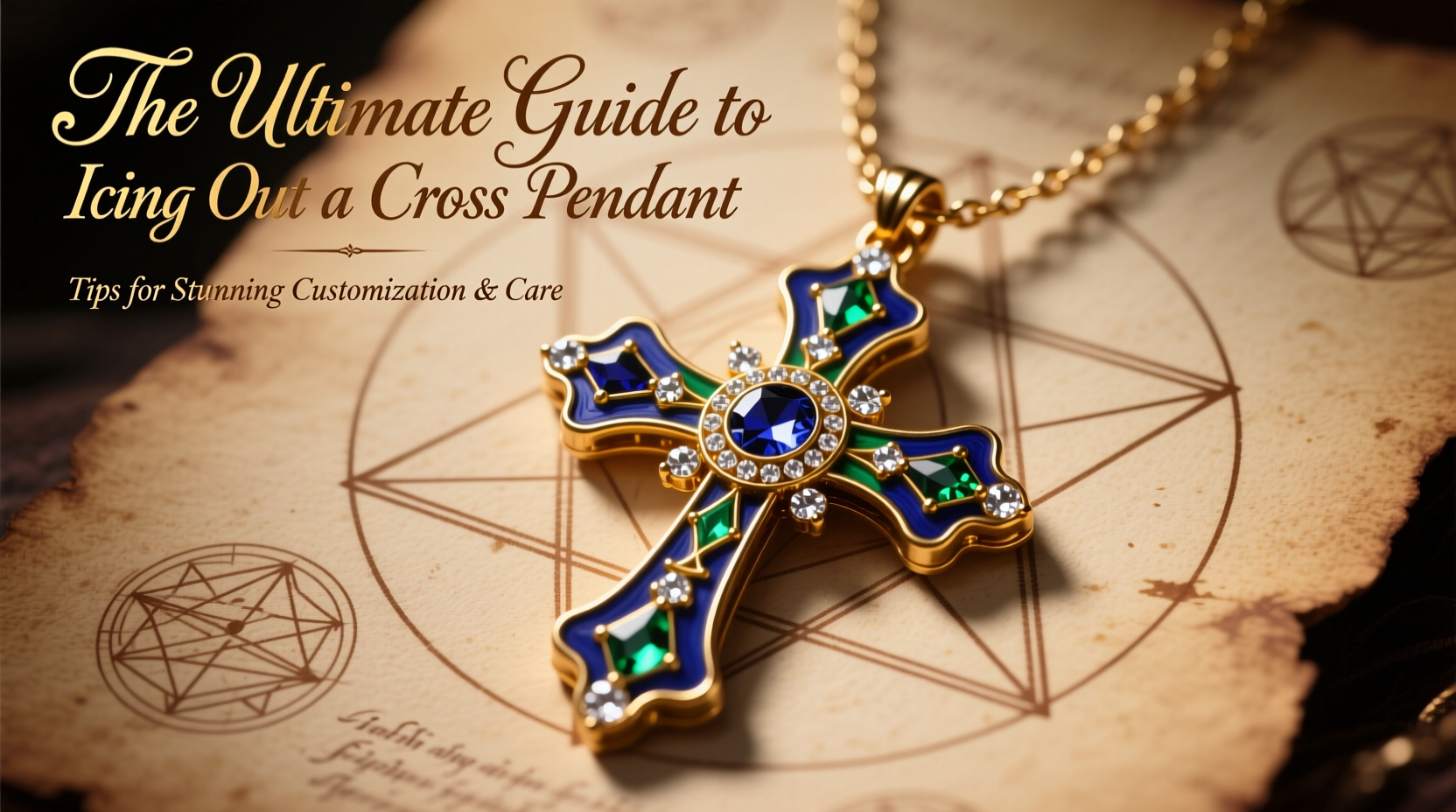 the ultimate guide to icing out a cross pendant tips for stunning customization and care