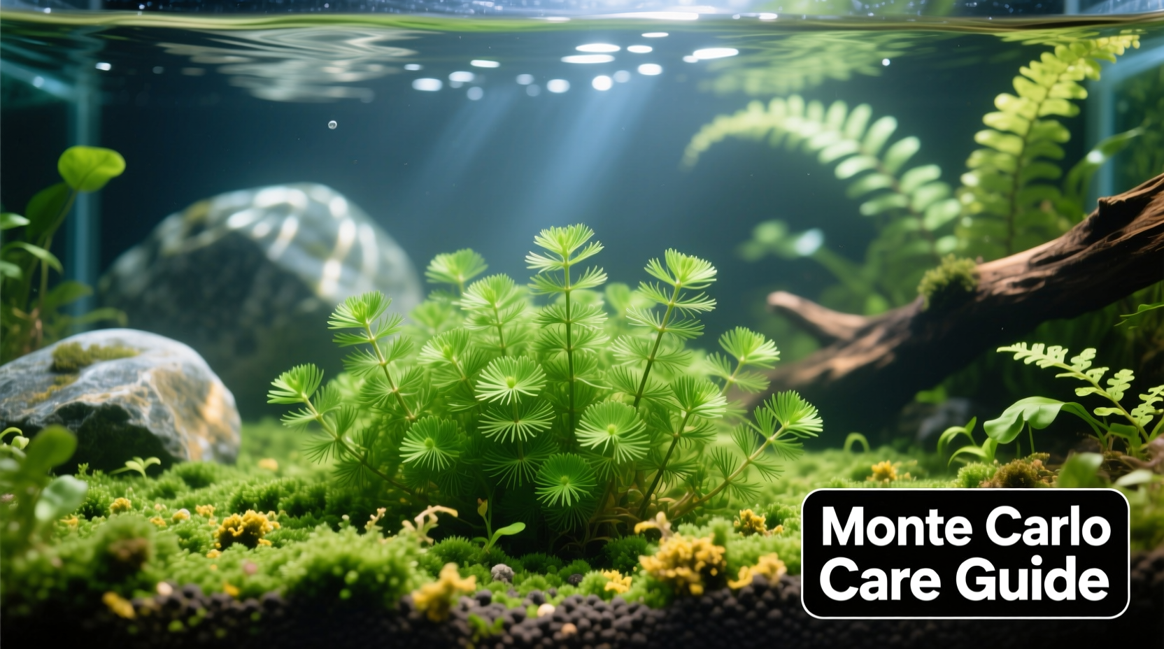 the ultimate guide to successfully planting monte carlo in your aquarium for lush healthy growth